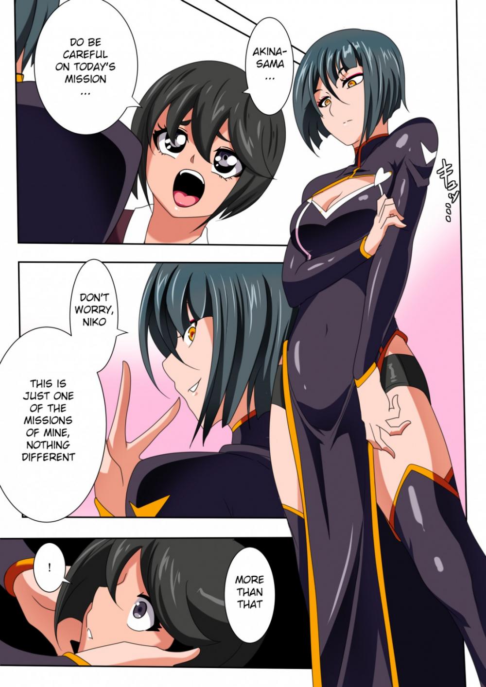 Hentai Manga Comic-Heroine Harassment - Magician Akina's Chastity-Read-3